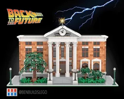 Modular Back to the Future Clock Tower