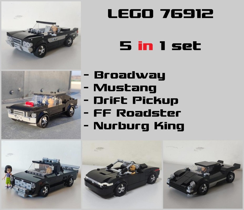 Lego 76912 5 in 1 set