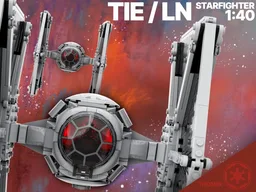 TIE / LN Starfighter (minifig scale)