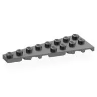 Wedge Plate 8 x 3, 8° Left / Metallic Silver