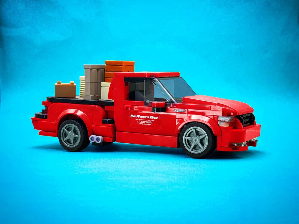 Lego Brian's Built Tough F-150 Lightning from The Fast and Furious