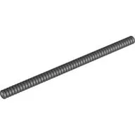 Hose, Ribbed 7mm D. 18L / 14.4cm / Black