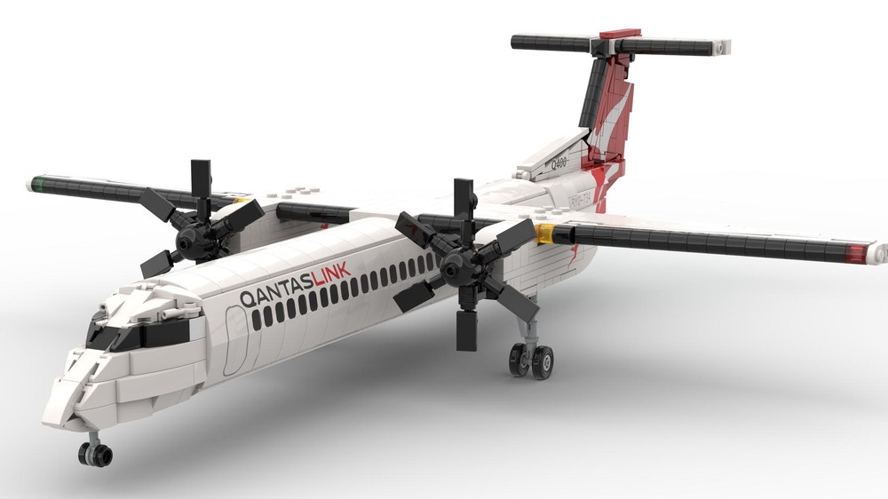 Lego De Havilland Canada Dash 8 Q400 (Qantas)