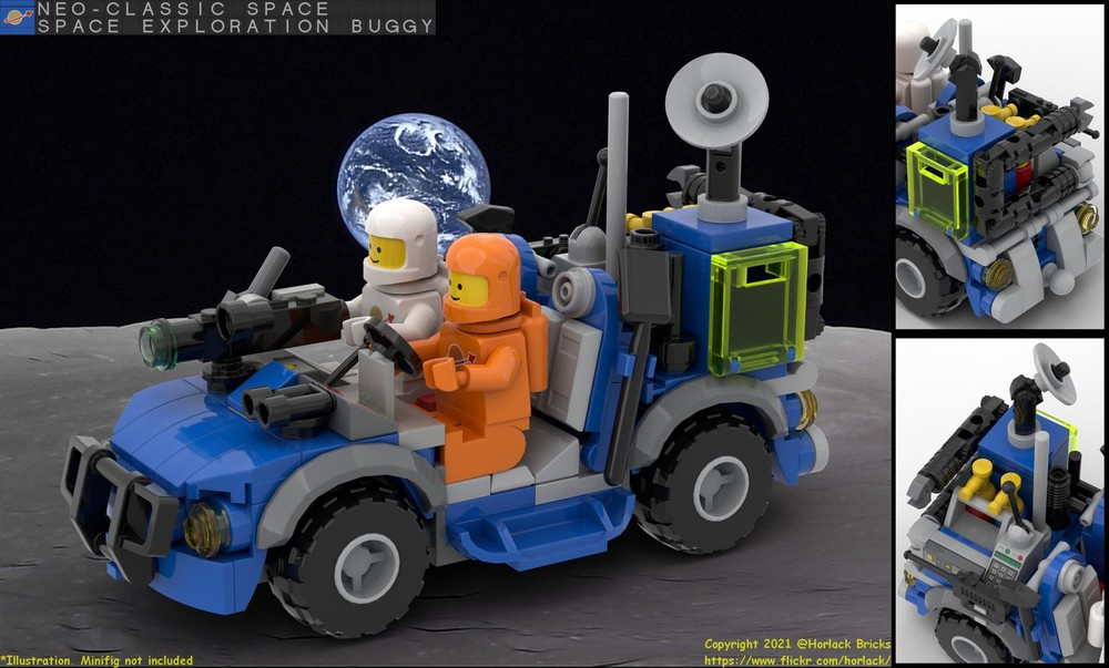 Lego Space Exploration Buggy