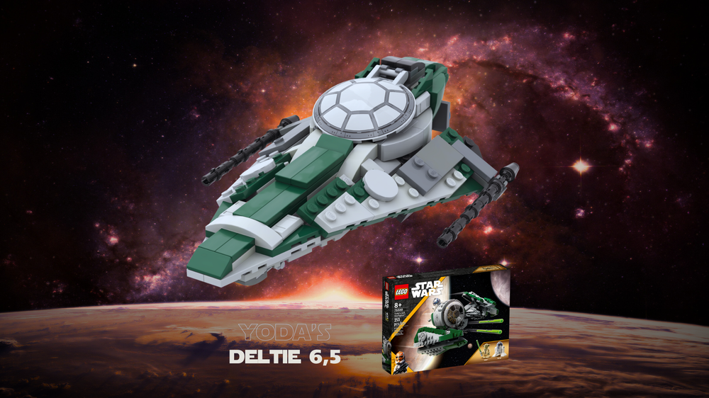 Lego Yoda's DelTIE 6,5 - 75360 alternative