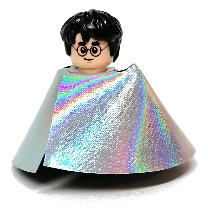 Lego Harry Potter, Gryffindor Robes Open, Short Legs, Invisibility Cloak