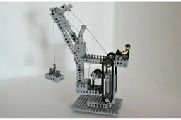 Functional Tensegrity Crane