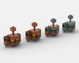 Copper Golem Oxidation Stages