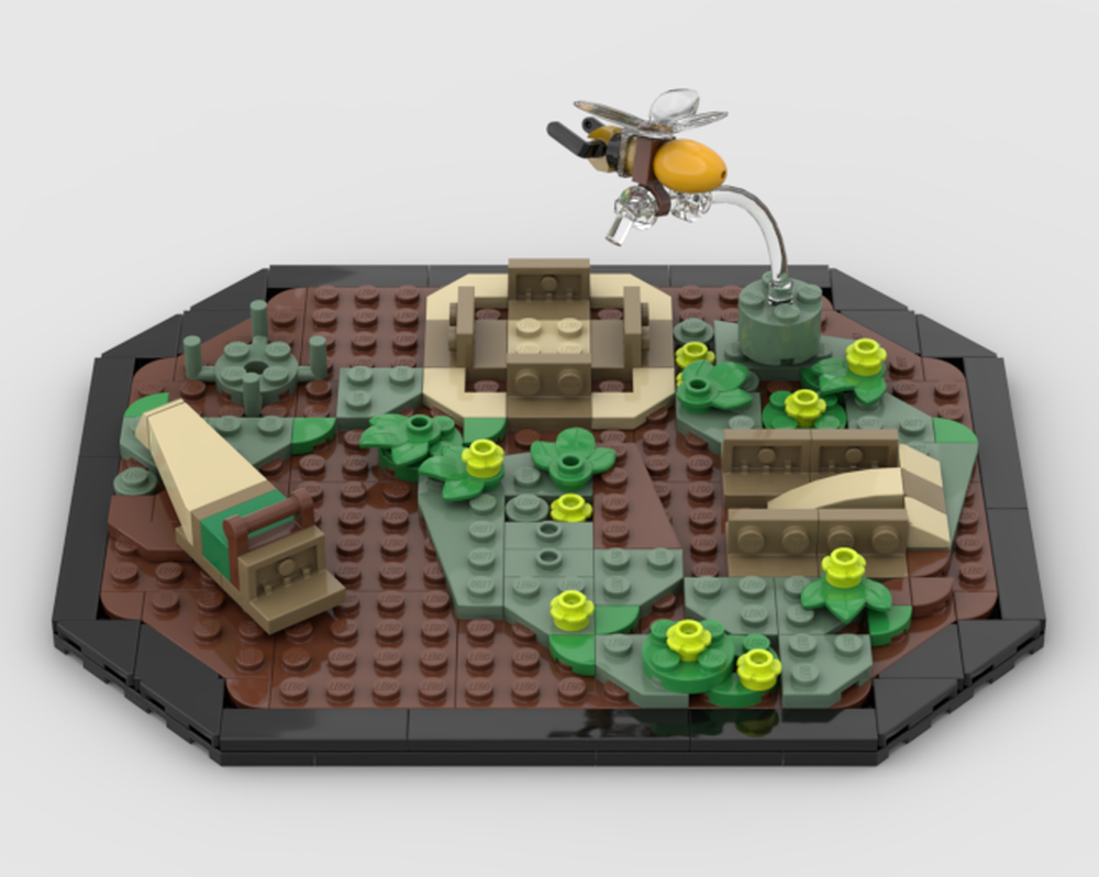 Lego Insect collection 21342 Modified Base
