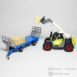Bale trailer