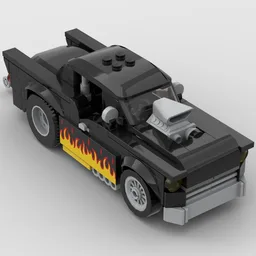 "Hellfire" '57 Chevy drag racer