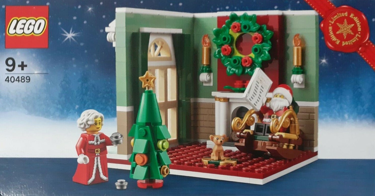 Lego Mr. and Mrs. Claus' Living Room