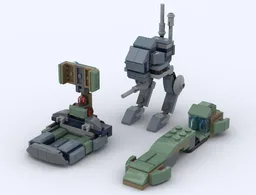 AT-RT, BARC Speeder and Command Station 76320 Alternate Build