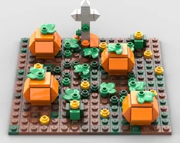 Haunted pumpkin patch