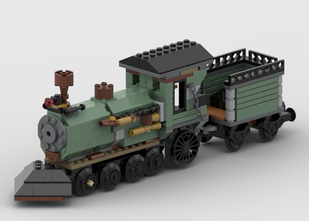 Lego 31167 Haunted Train With real wheels