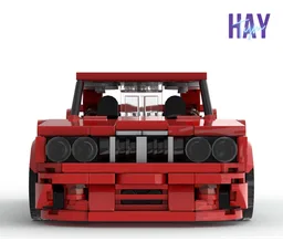 BMW E30 M3 Evolution (Red)