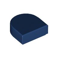 Lego Tile Round 1 x 1 Half Circle / Dark Blue