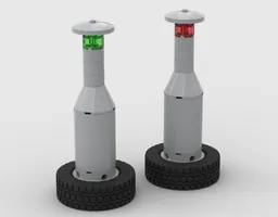 Harbour Buoy in Technic scale