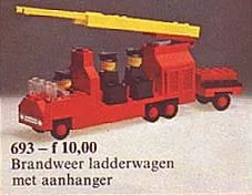 Fire Engine with Firemen