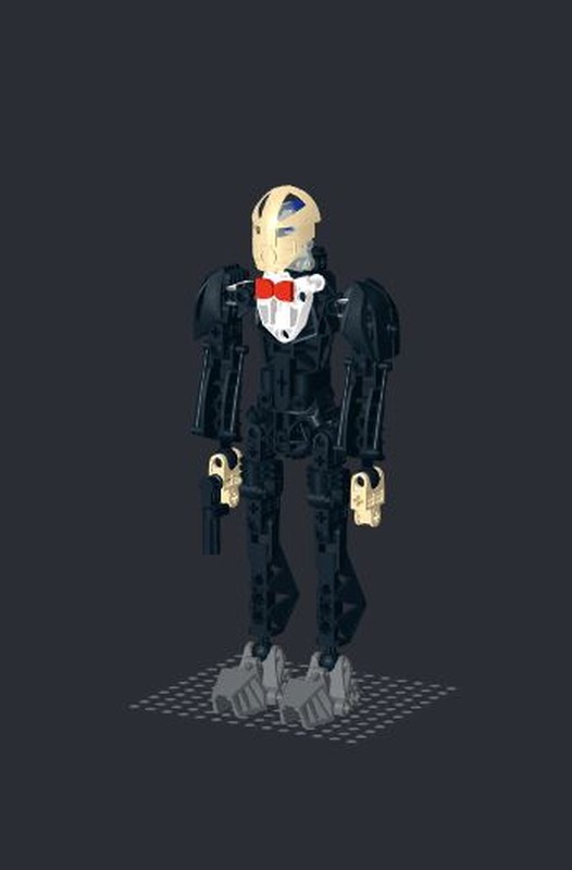 Lego James Bond Bionicle figure