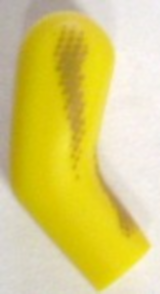 Lego Arm, Right Long with Dark Tan Dirt Stains Type 1 Pattern