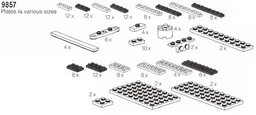 Assortment of Plate Pieces