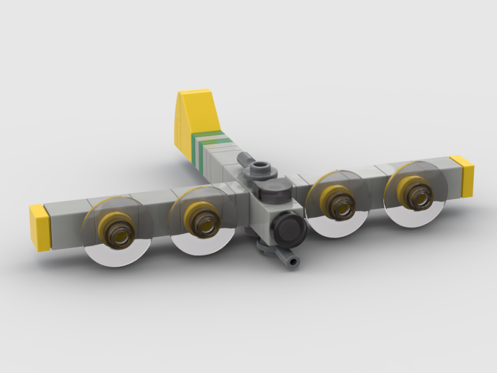 Lego flight fortes (boeing b-17)