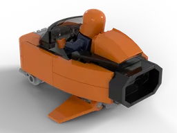 Small planet exploration ship