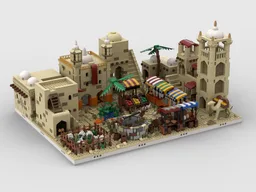 Desert Village | build from 12 different mocs