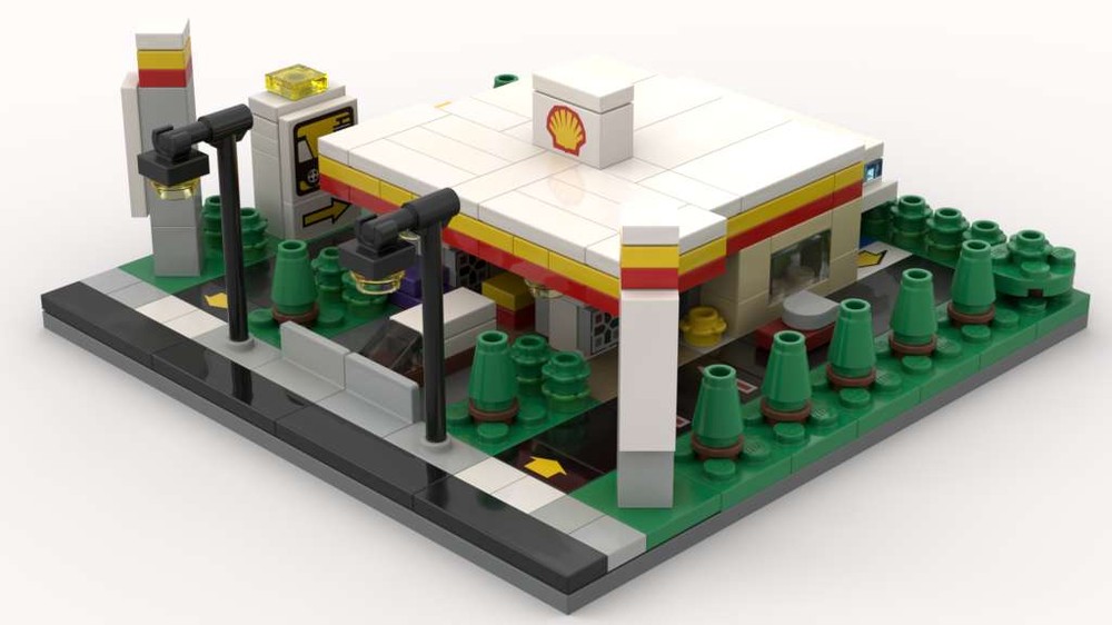 Lego Modular Gas Station #1