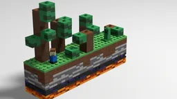 Minecraft Micro World "Run Steve, run !!!"