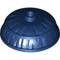 Hat, Round, Wide, Flat / Dark Blue
