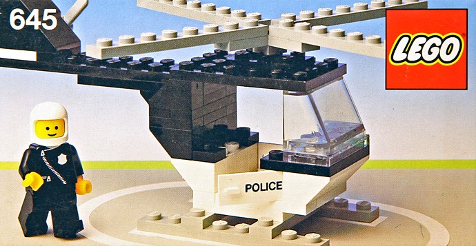 Lego Police Helicopter