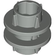 Lego Technic Driving Ring 2L, 4 Ridges / Light Gray