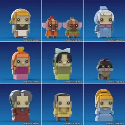 Cinderella (1950) Brickheadz Collection