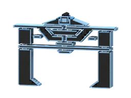 Tron 82 Recognizer in Blue