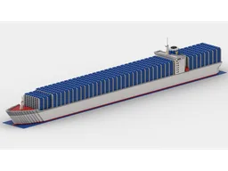 Container Ship V2, partially modular