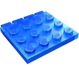 Hinge Vehicle Roof 4 x 4 / Trans-Dark Blue