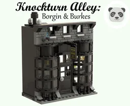 Knockturn Alley - Borgin & Burkes and Floo Network