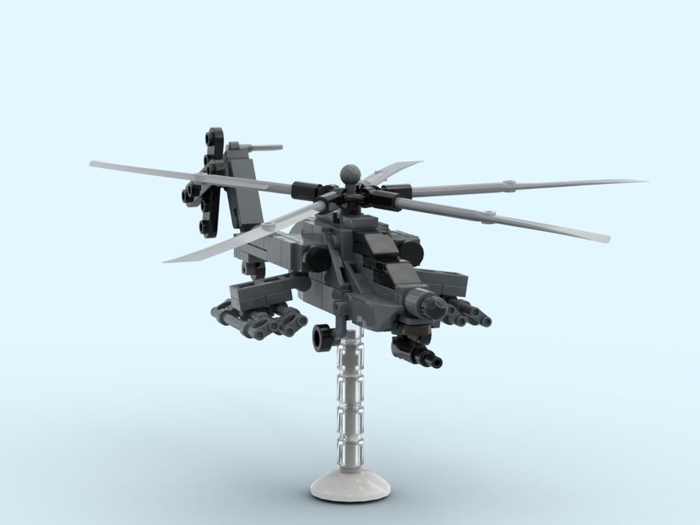 Lego Mi 28 Havoc attack chopper mini scale
