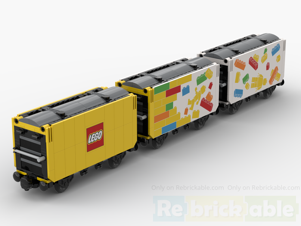 Lego "Lego"-train-cart's