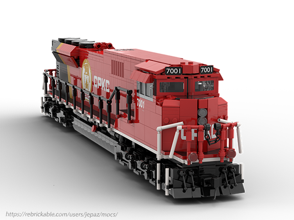 Lego Canadian Pacific CPKC SD70ACU