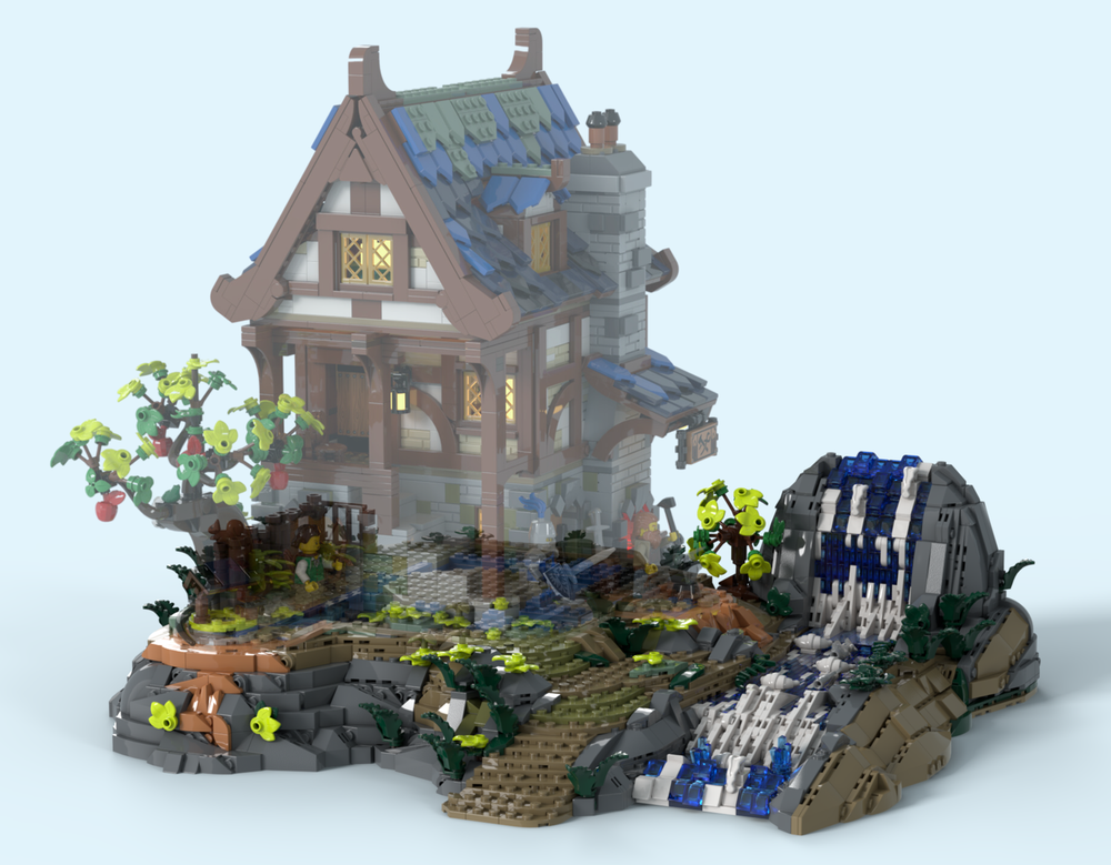 Lego Medieval Blacksmith (BASE UPGRADE)