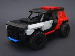 RC Ford Bronco R + sticker replacement mod