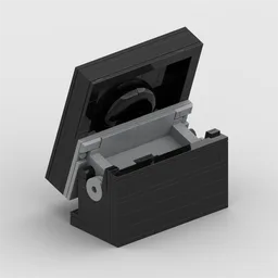 Upscaled hinge brick