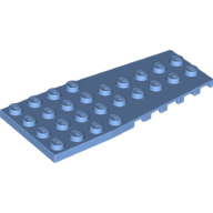 Lego Wedge Plate 4 x 9 with Stud Notches / Medium Blue