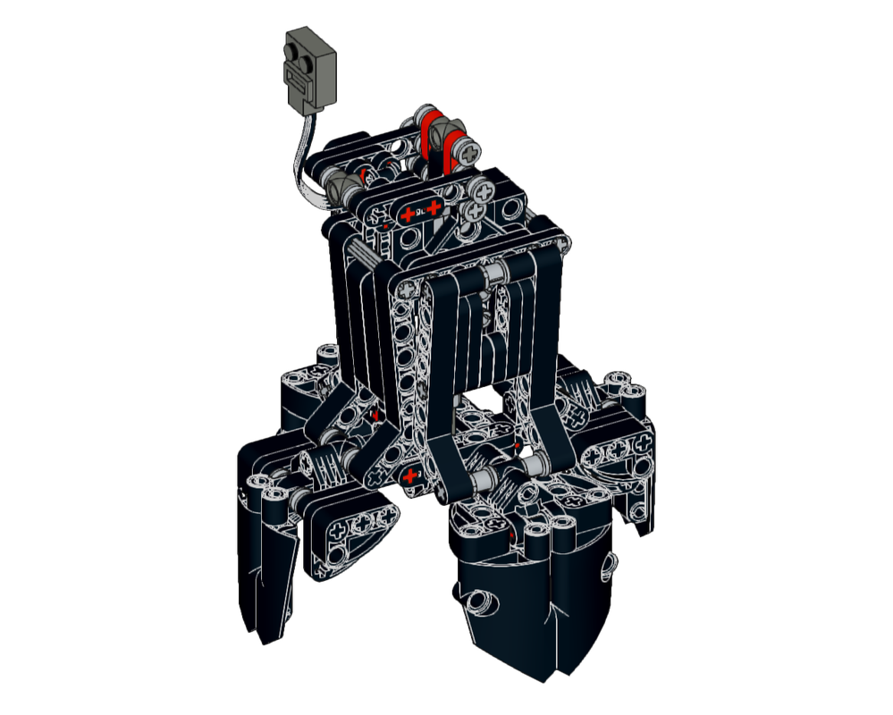 Lego Excavator 4-Clam scrap grapple for MOC-201330