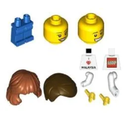 I Love Malaysia Minifigures