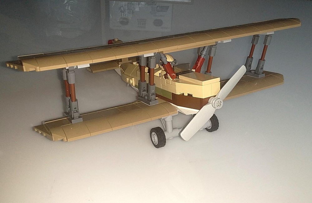 Lego Bi-plane - AVRO 504. Sunbeam