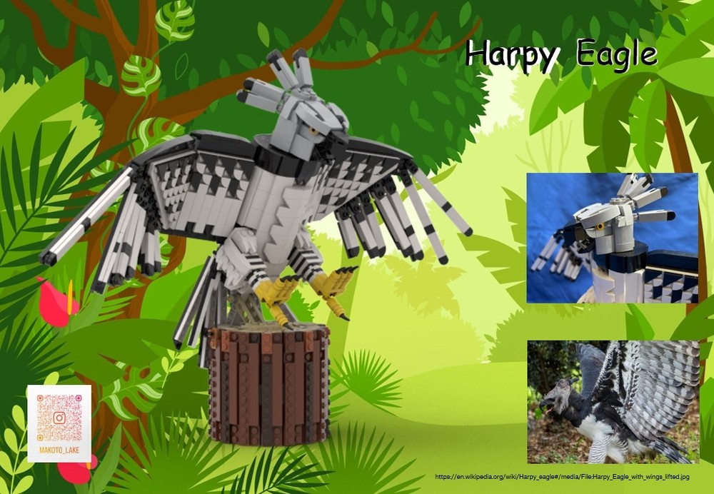 Lego Harpy Eagle